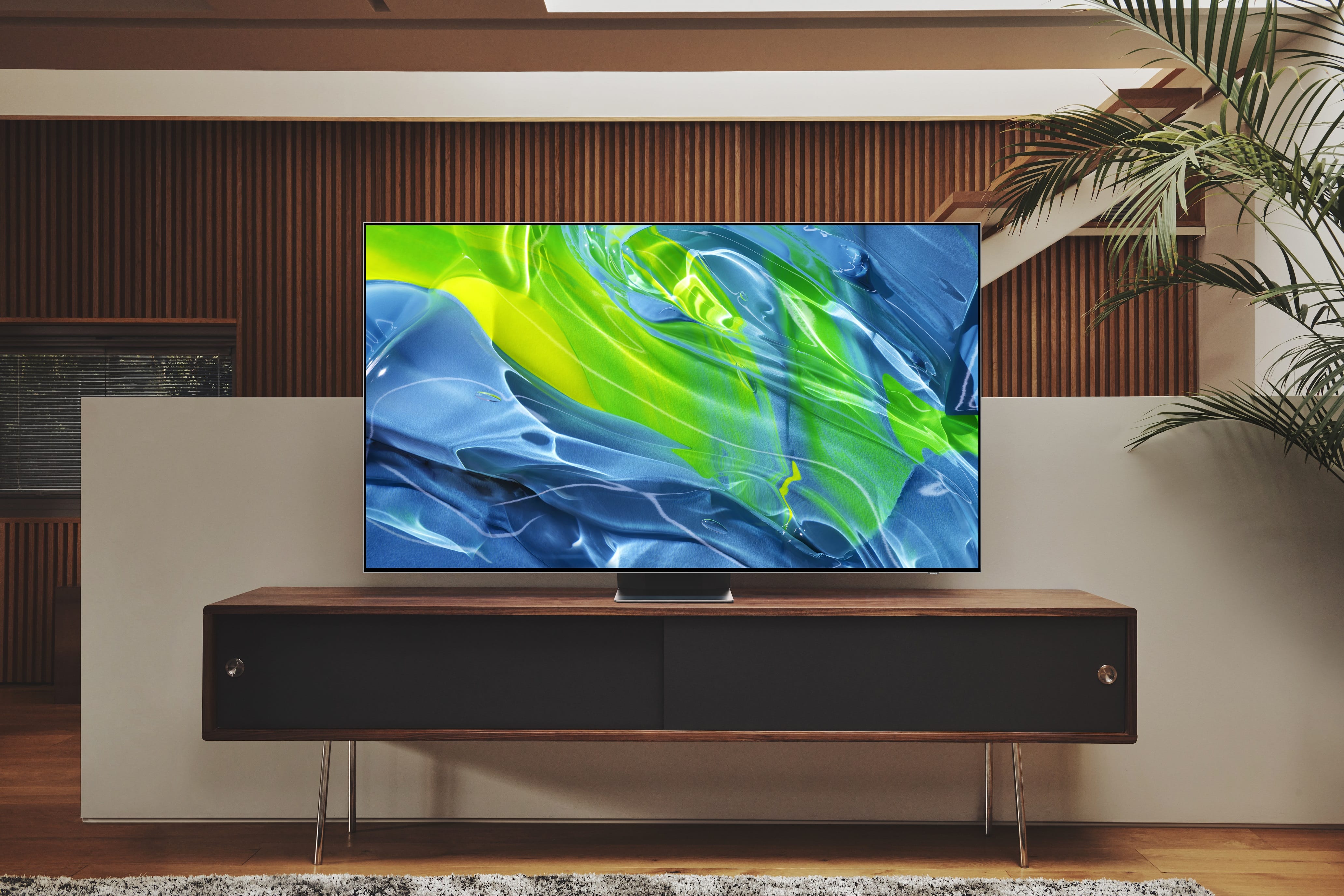 Gambar Gaya Hidup Samsung TV S95B Gambar Gaya Hidup Samsung TV S95B